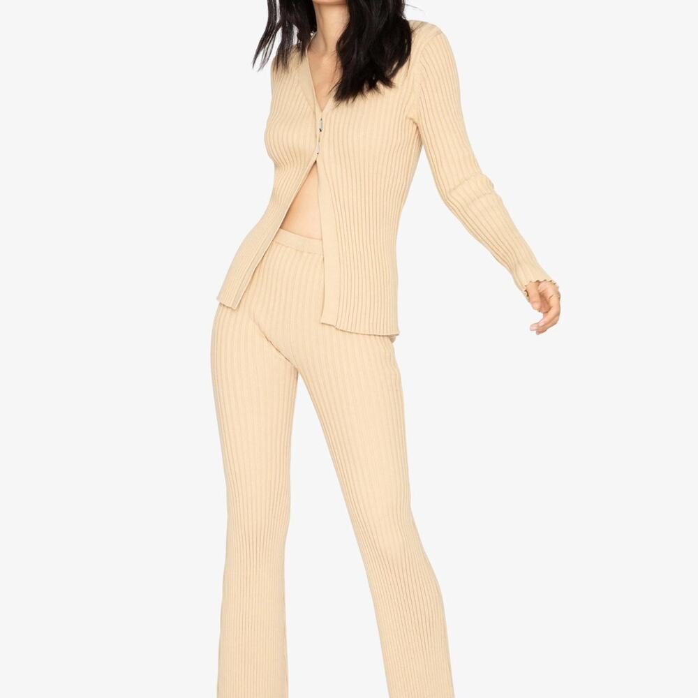 Cream callahan knit set